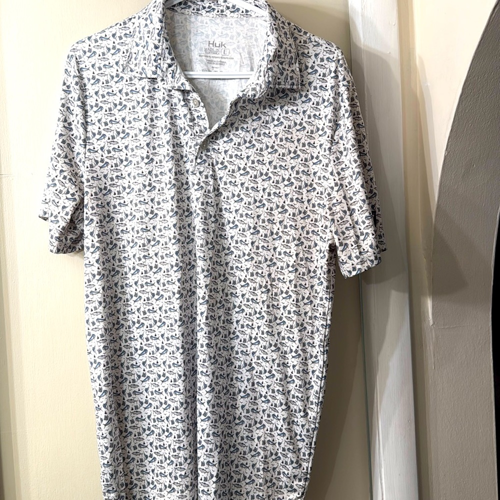 Huk Men’s Collared Shirt